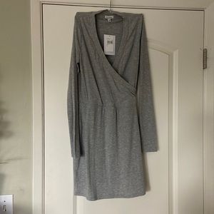 Gray sweater dress - brand new